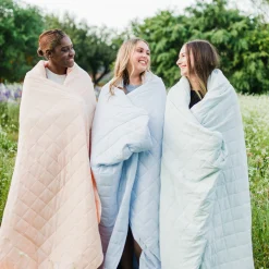 Kyte Baby Adult Quilted Blanket in 2.5 Canyon Hot