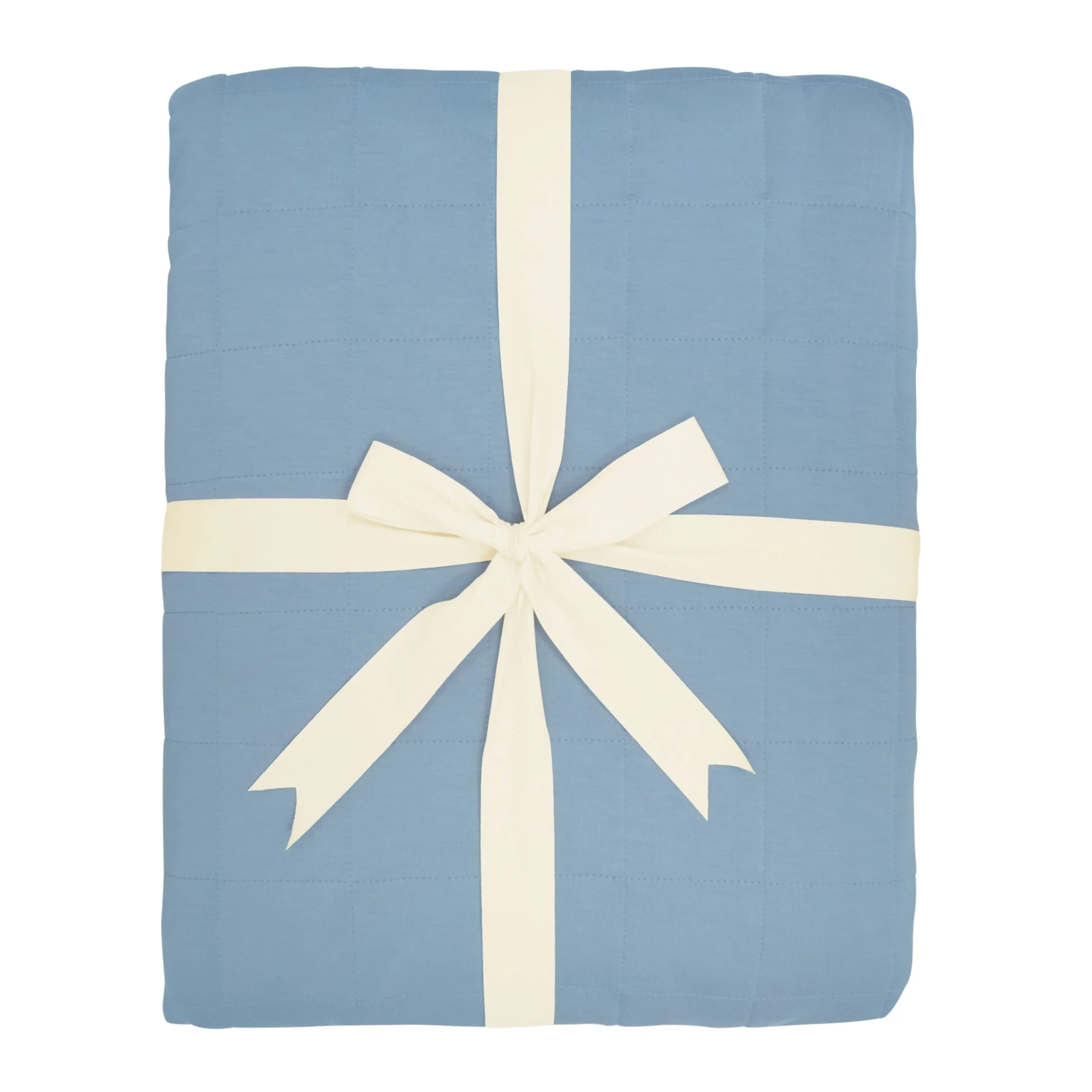 Kyte Baby Adult Quilted Blanket in Slate 1.0 New