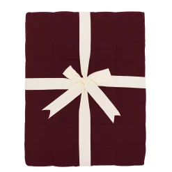 Kyte Baby Adult Quilted Blanket in 2.5 Burgundy Best