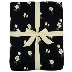 Kyte Baby Adult Quilted Blanket in 2.5 Big Midnight Magnolia Clearance