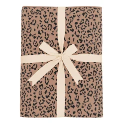 Kyte Baby Adult Quilted Blanket in 2.5 Latte Leopard Discount