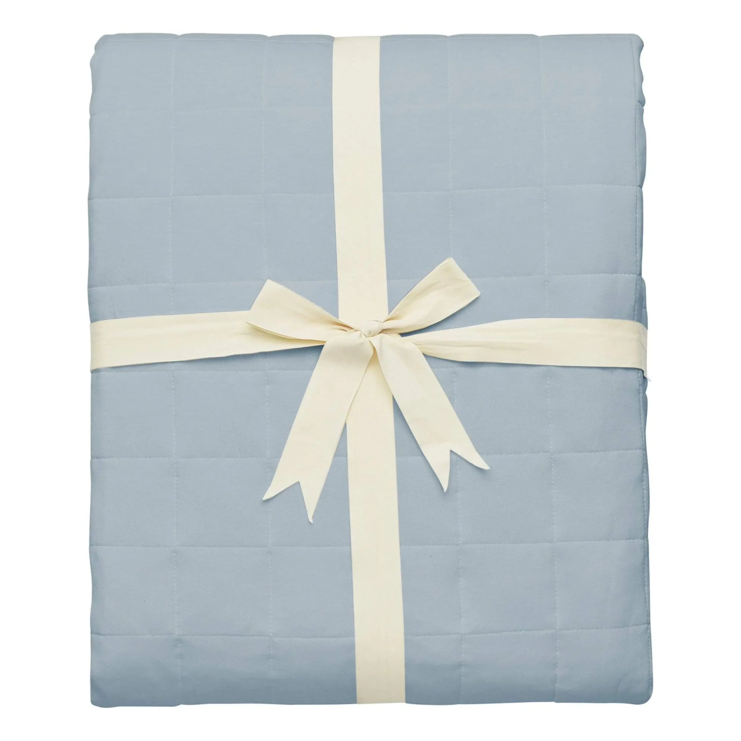 Kyte Baby Adult Quilted Blanket in Fog 1.0 Sale