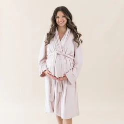 Kyte Baby Adult Robe in Blush Best