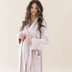Kyte Baby Adult Robe in Blush Best