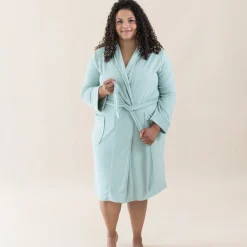 Kyte Baby Adult Robe in Sage Discount