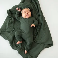 Kyte Baby Baby Blanket in 1.0 Fir Hot