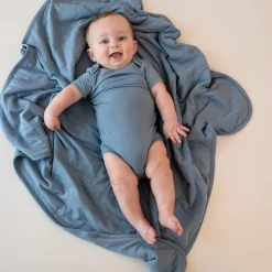 Kyte Baby Baby Blanket in 1.0 Slate Sale