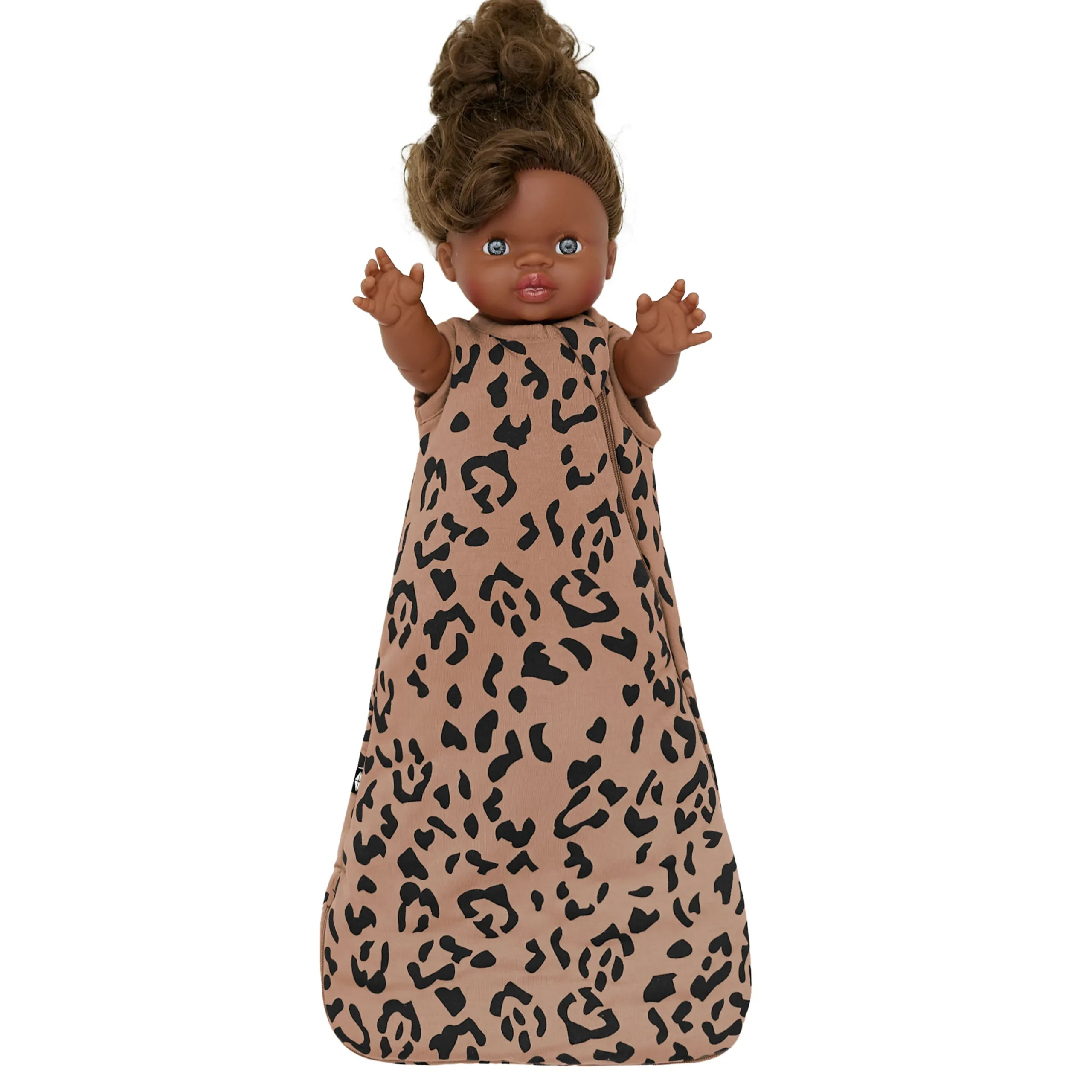 Kyte Baby Baby Doll Sleep Bag in Latte Leopard Sale