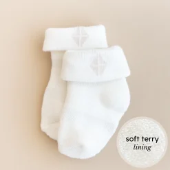 Kyte Baby Baby 3-Pack Socks in Cloud Online
