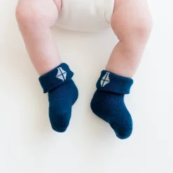 Kyte Baby Baby 3-Pack Socks in Cool Cool Set: Cloud/Stream/Tahoe Outlet