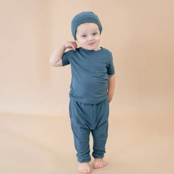 Kyte Baby Bamboo Jersey Beanie in Atlantic Outlet