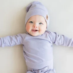 Kyte Baby Bamboo Jersey Beanie in Taro Best