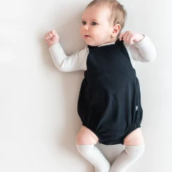 Kyte Baby Bamboo Jersey Bubble Overall in Midnight Clearance