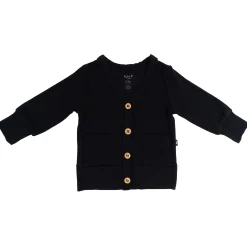 Kyte Baby Bamboo Jersey Cardigan in Midnight
