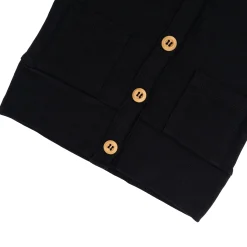 Kyte Baby Bamboo Jersey Cardigan in Midnight