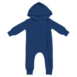 Kyte Baby Bamboo Jersey Hooded Zippered Romper in Tahoe Online
