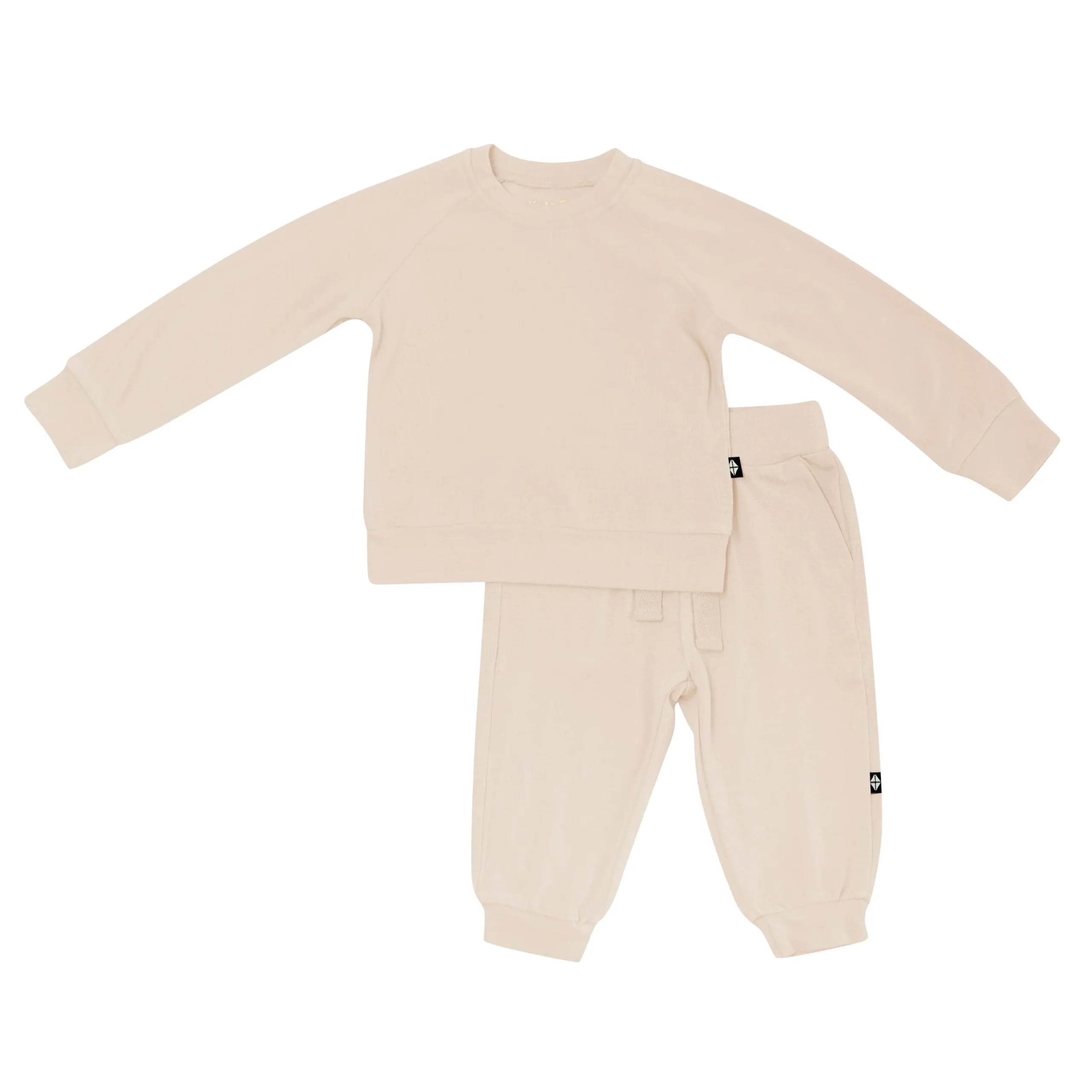 Kyte Baby Bamboo Jersey Jogger Set in Bisque Sale