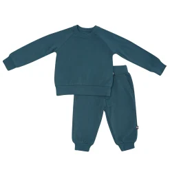 Kyte Baby Bamboo Jersey Jogger Set in Atlantic