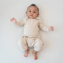Kyte Baby Bamboo Jersey Overall in Bisque New