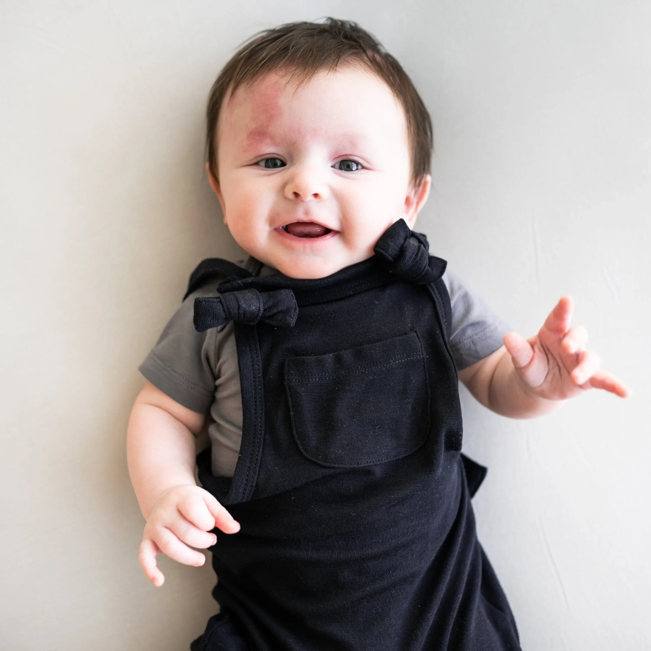 Kyte Baby Bamboo Jersey Overall in Midnight Best