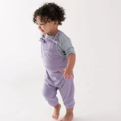 Kyte Baby Bamboo Jersey Overall in Taro Best