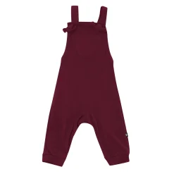 Kyte Baby Bamboo Jersey Overall in Burgundy Clearance