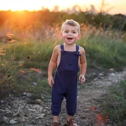 Kyte Baby Bamboo Jersey Overall in Tahoe Sale