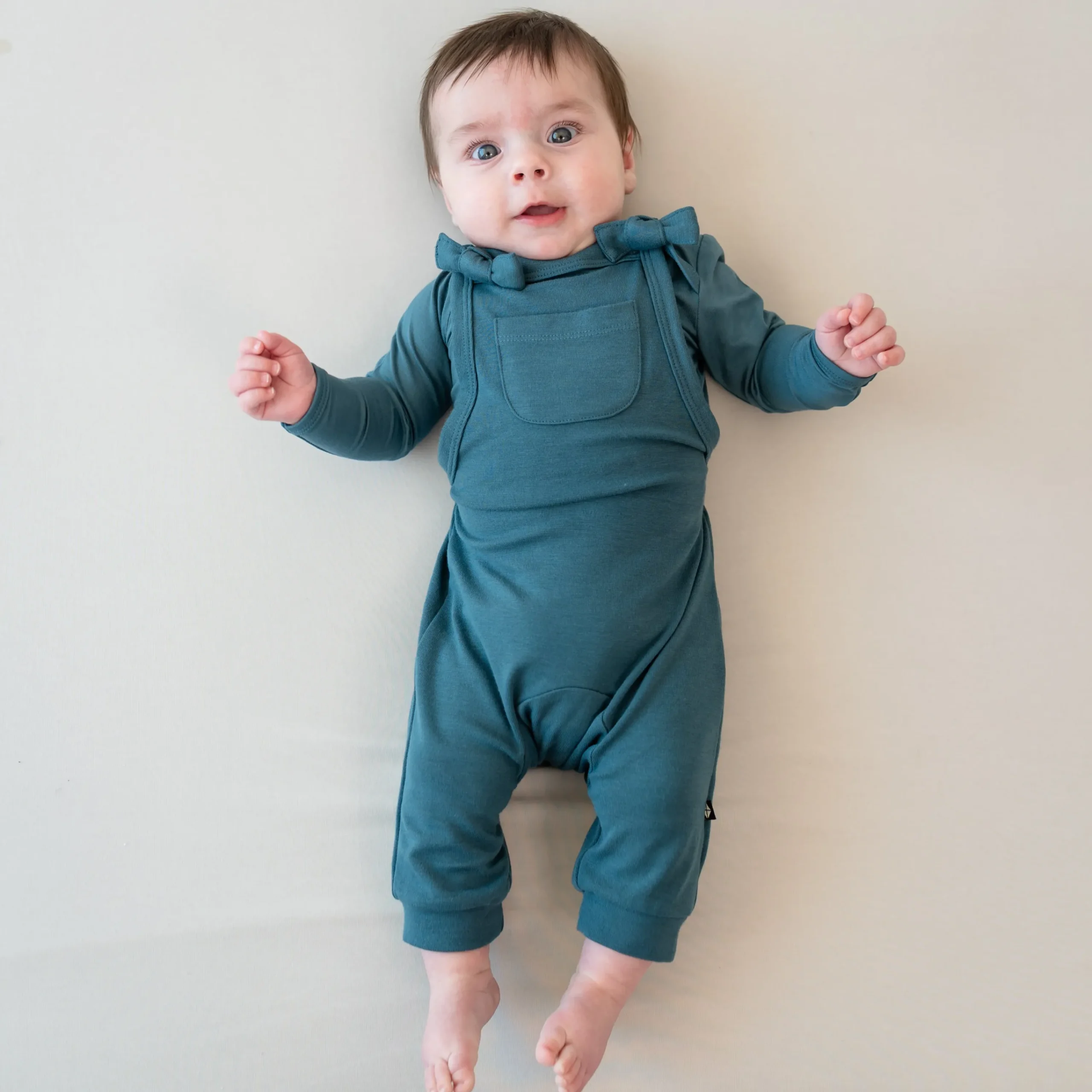 Kyte Baby Bamboo Jersey Overall in Atlantic Online