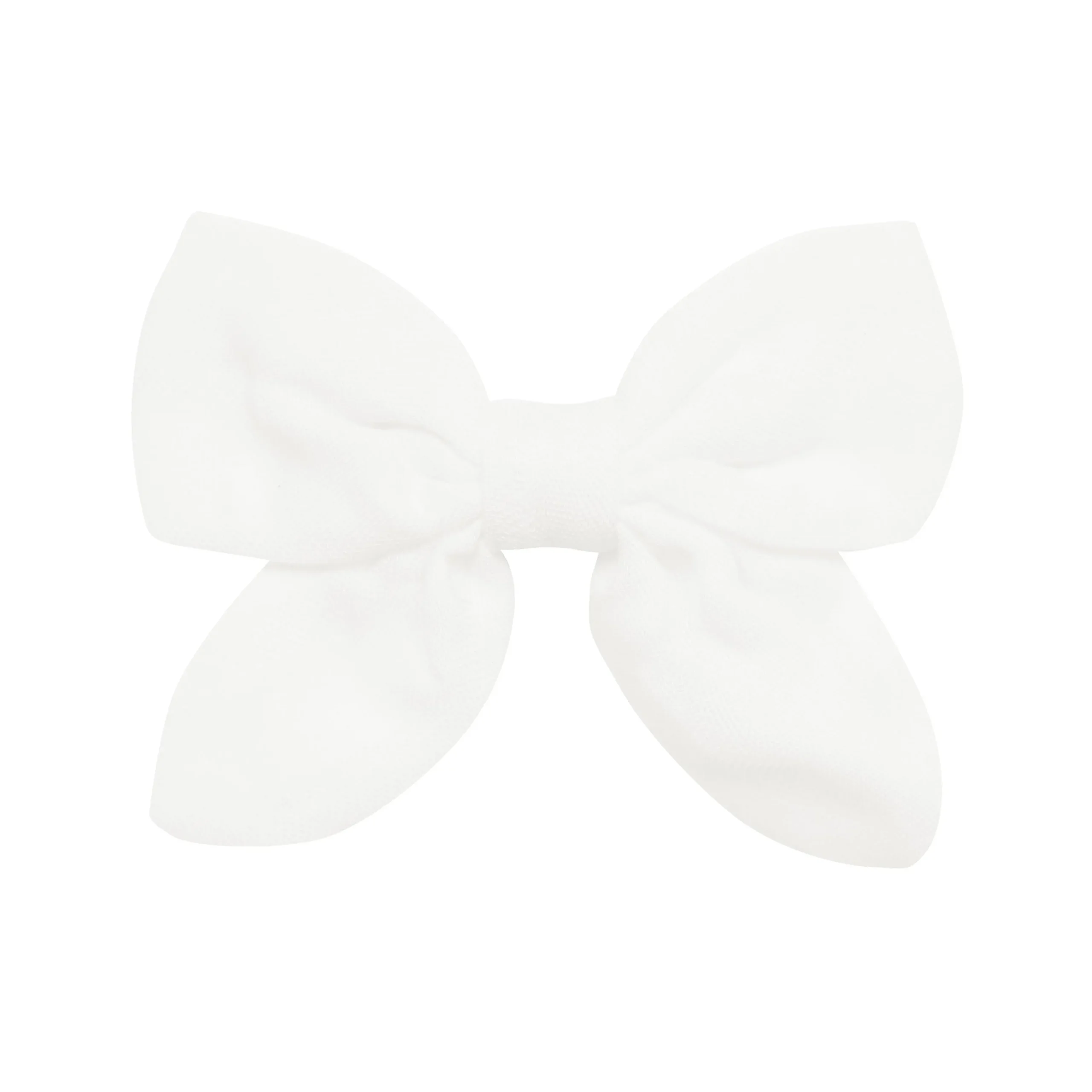 Kyte Baby Bamboo Muslin Alligator Clip Bow in Cloud Outlet