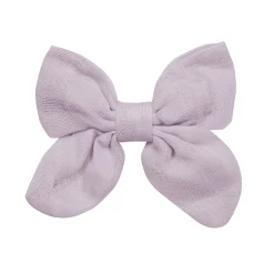 Kyte Baby Bamboo Muslin Alligator Clip Bow in Wisteria Sale