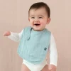 Kyte Baby Bamboo Muslin Bib in Mist
