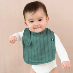 Kyte Baby Bamboo Muslin Bib in Pine Best