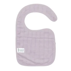 Kyte Baby Bamboo Muslin Bib in Wisteria Hot
