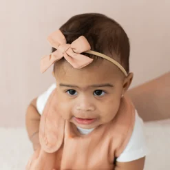 Kyte Baby Bamboo Muslin Medium Bow in Fawn Sale