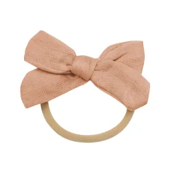 Kyte Baby Bamboo Muslin Medium Bow in Fawn Sale