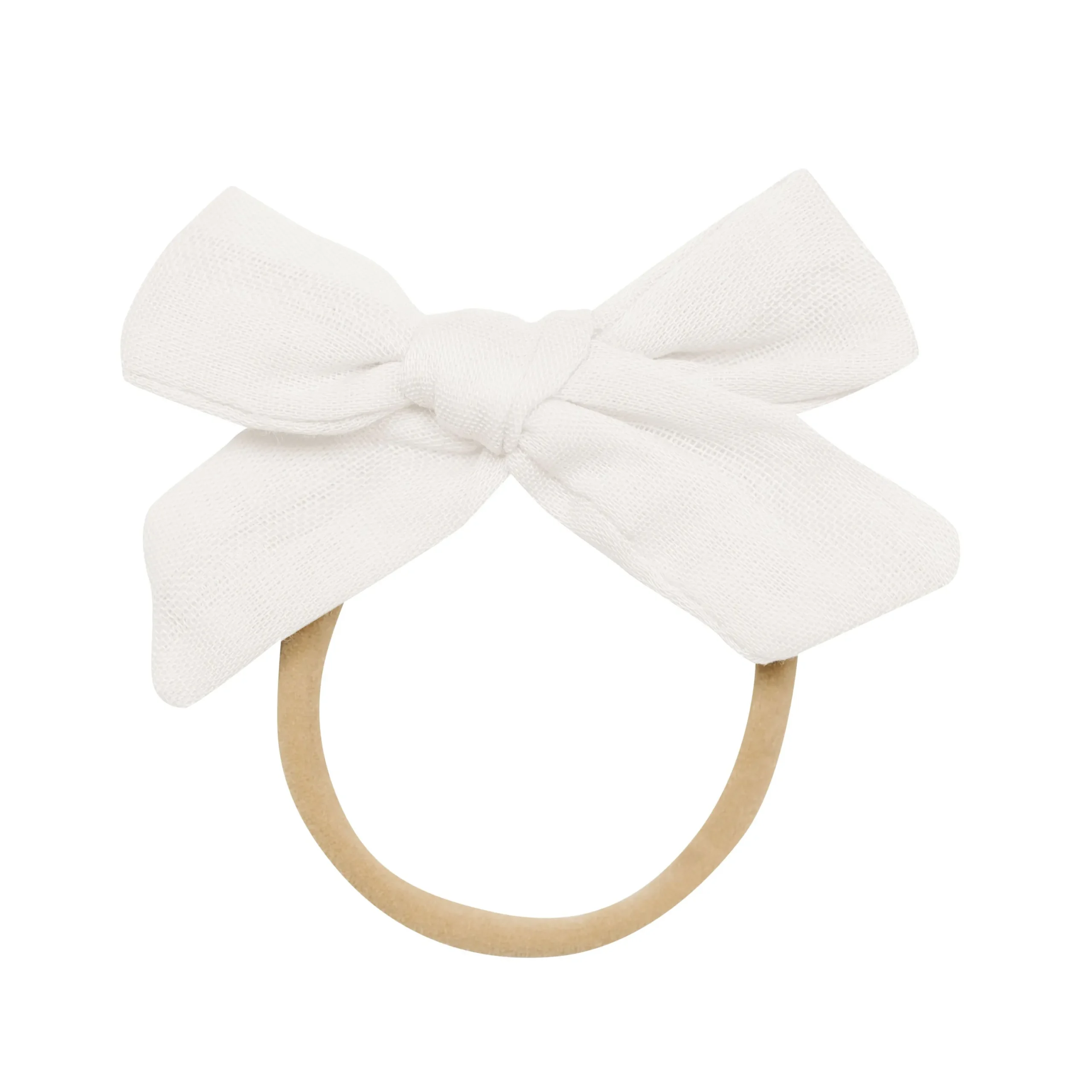 Kyte Baby Bamboo Muslin Medium Bow in Oat Best
