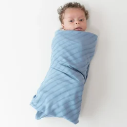 Kyte Baby Bamboo Muslin Swaddle Blanket in Slate Online