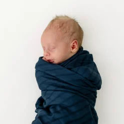 Kyte Baby Bamboo Muslin Swaddle Blanket in Oxford Outlet