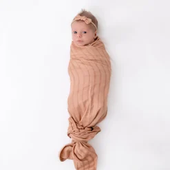 Kyte Baby Bamboo Muslin Swaddle Blanket in Fawn Discount
