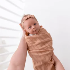 Kyte Baby Bamboo Muslin Swaddle Blanket in Fawn Discount