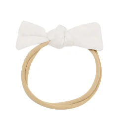 Kyte Baby Bamboo Muslin Tiny Bow in Oat Hot