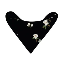Kyte Baby Bib in Big Midnight Magnolia Discount