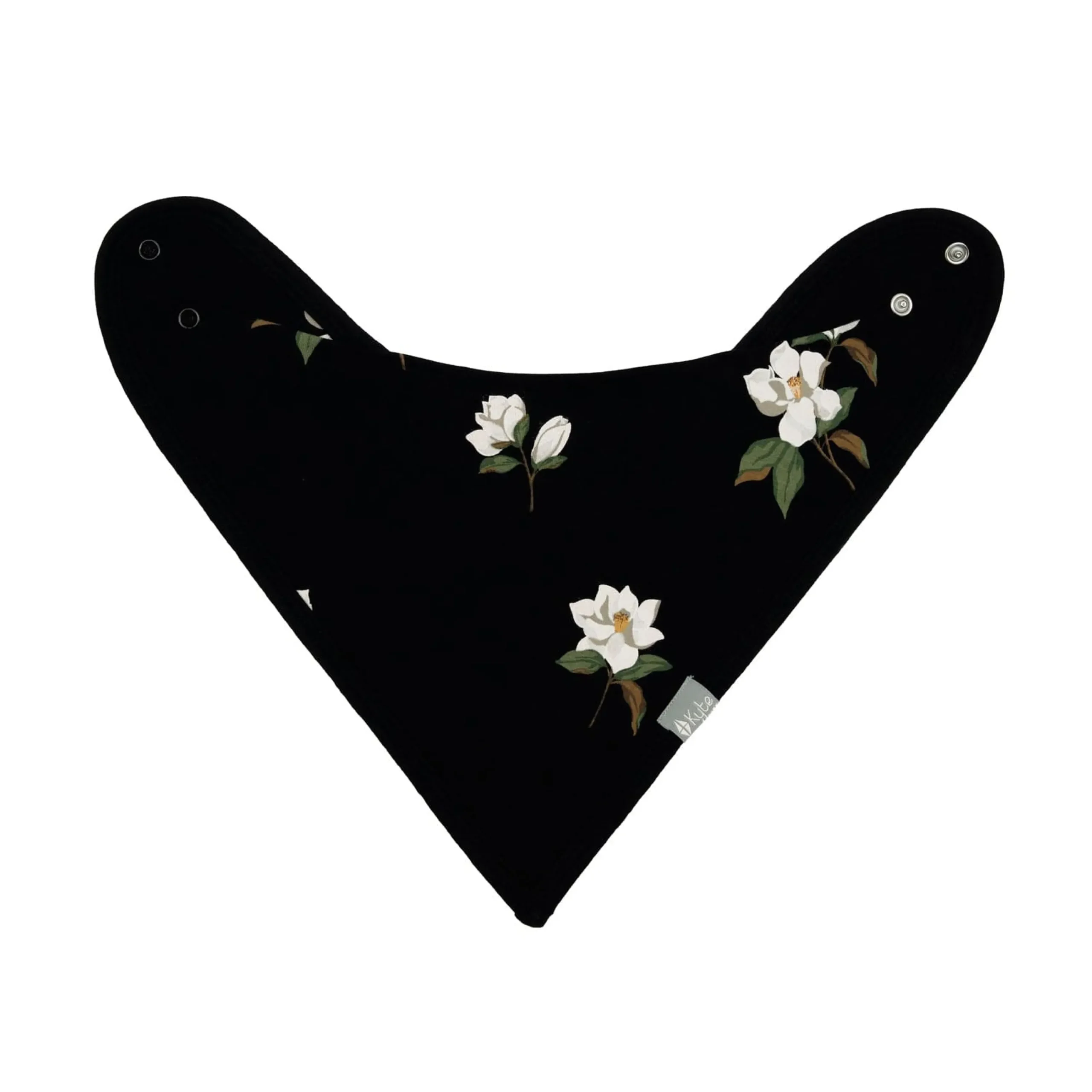 Kyte Baby Bib in Big Midnight Magnolia Discount