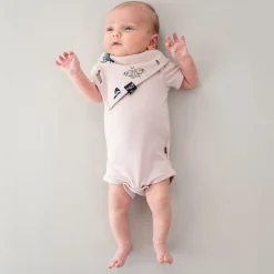 Kyte Baby Bib in Blush Butterfly Sale