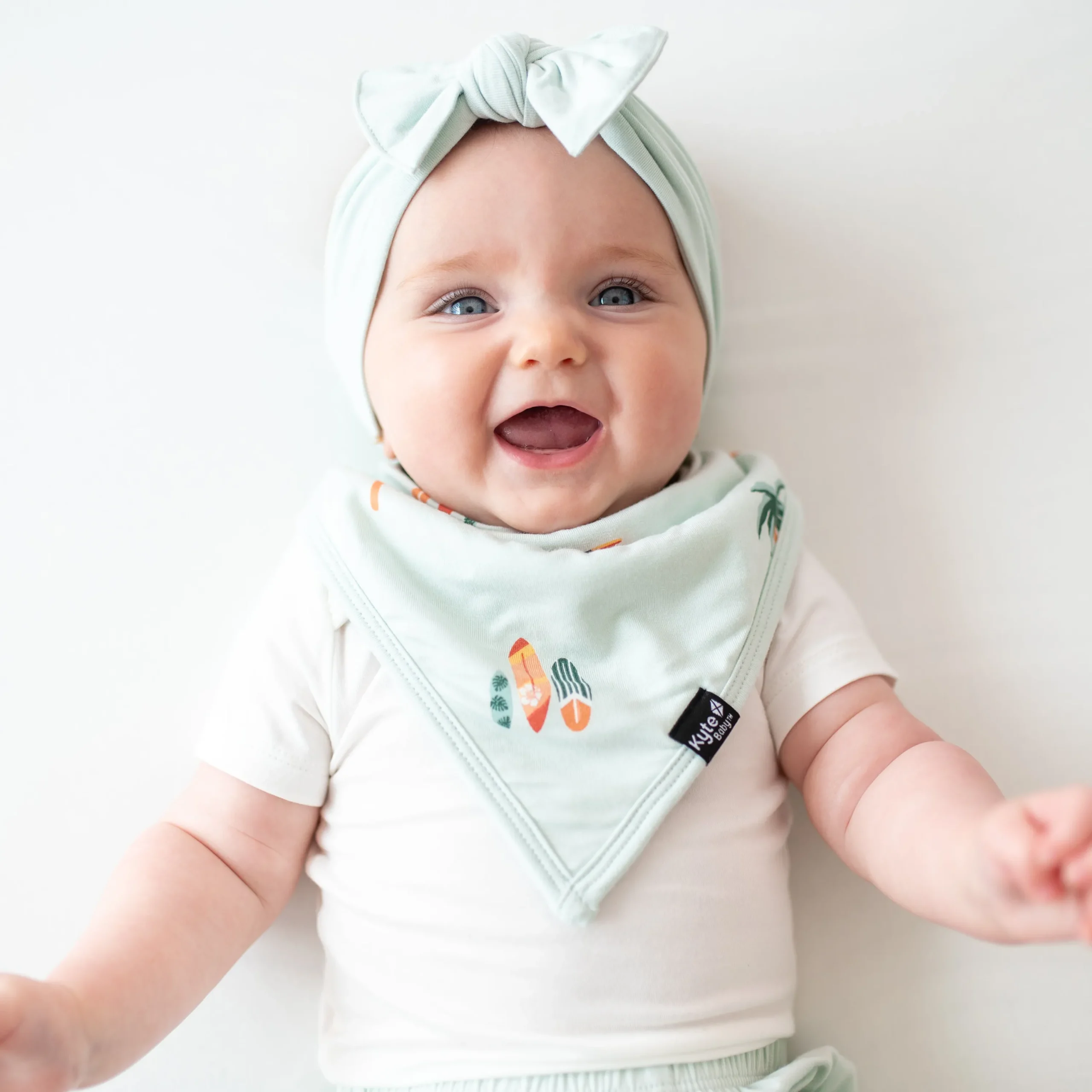 Kyte Baby Bib in Dew Surf Discount