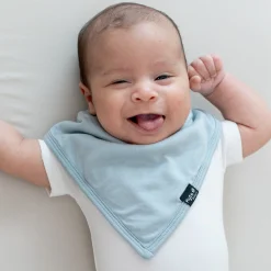Kyte Baby Bib in Fog Hot