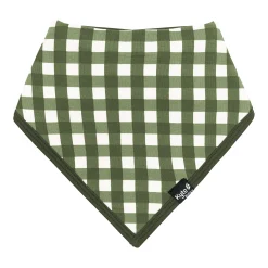 Kyte Baby Bib in Gingham Fir Best