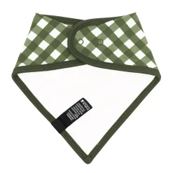 Kyte Baby Bib in Gingham Fir Best