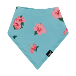 Kyte Baby Bib in Hibiscus Hot