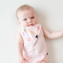 Kyte Baby Bib in Pastel Ghost Hot